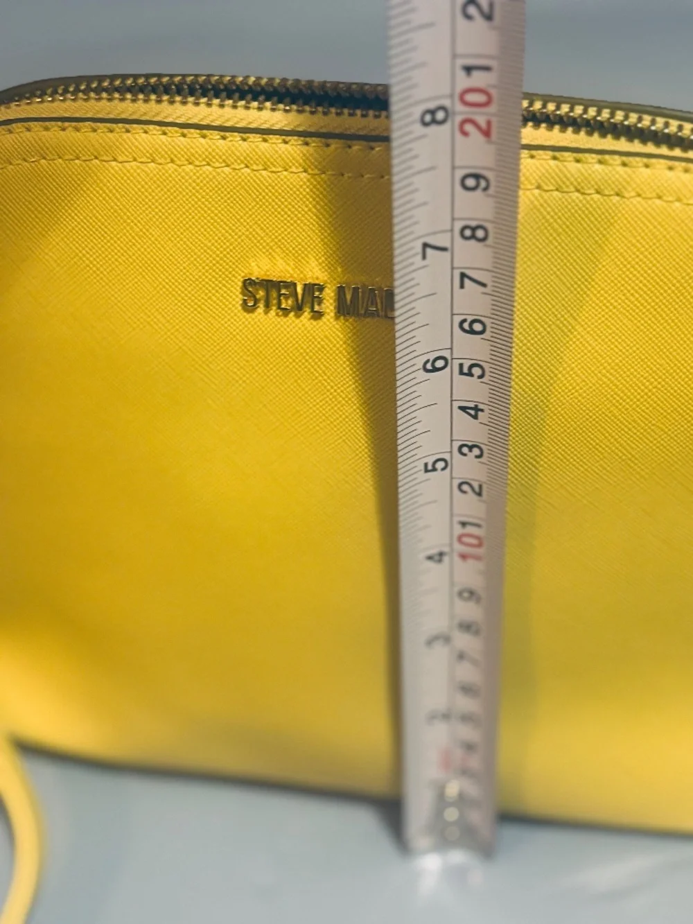 Steve Madden Yellow Crossbody Bag Full Zip